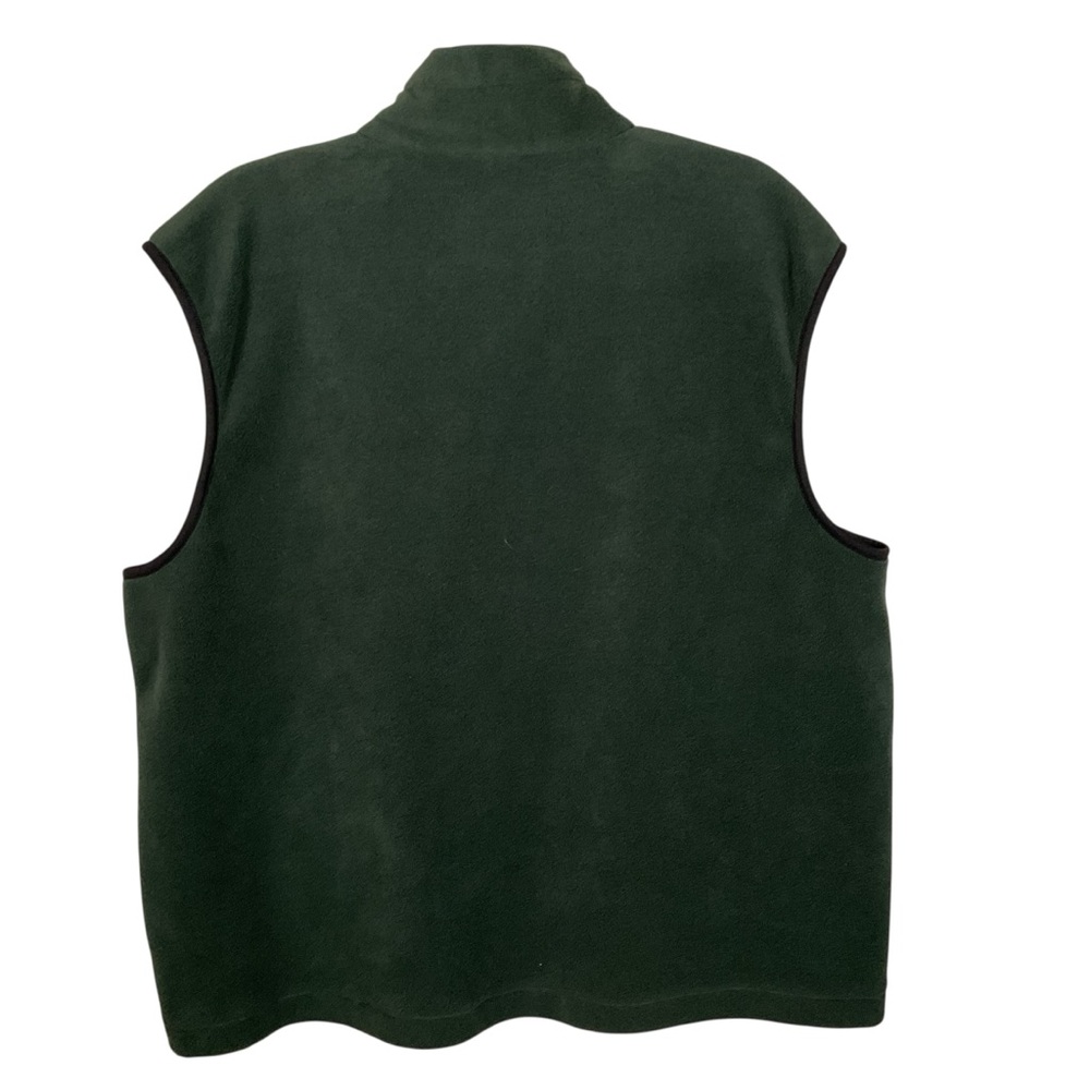 White Bear Clothing Company Men’s Green Fleece Vest. Size L - Picture 2 of 6